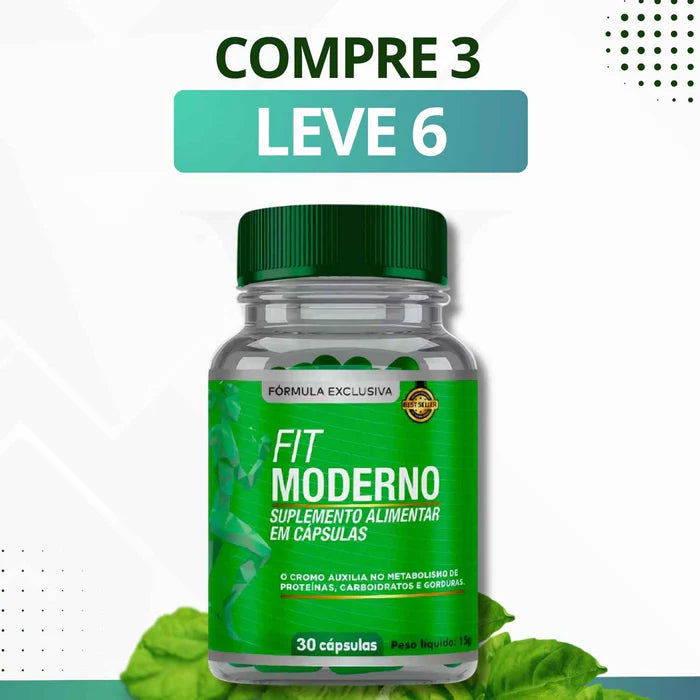 Fit Moderno: Emagrecimento Saudável e Mais Disposição no Dia a Dia + Frete Grátis